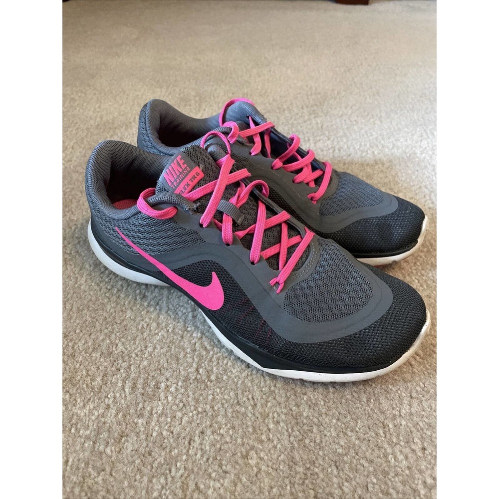 Nike Flex TR 6 Womens Size 7.5 Gray Training 831217-003 Running Shoes